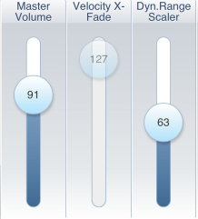 Velocity X-Fade and Reverb Slider