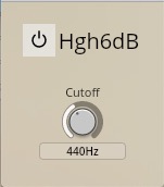 High Pass 6 dB