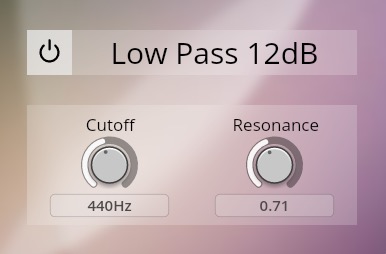 LowPass 12 dB